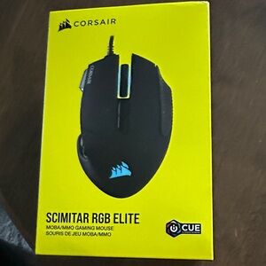 Corsair Scimitar RGB Elite in Black and Yellow
NEW
Never Opened
